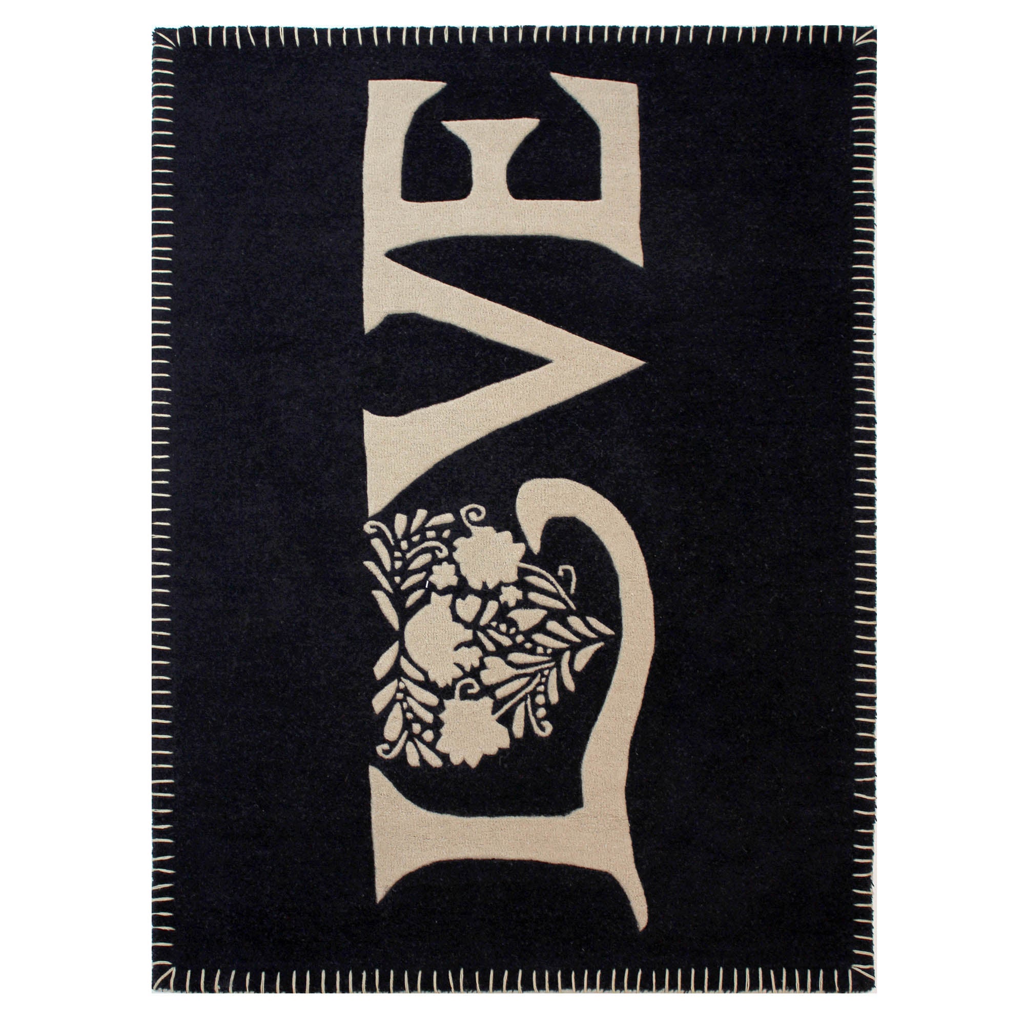 Love Rug Charcoal