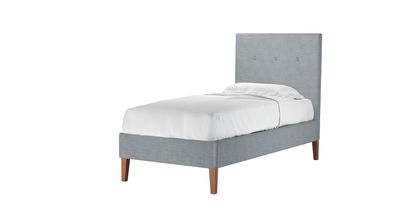 Avery 130cm Single Bed in Buttermere Baylee Viscose Linen - sofa.com