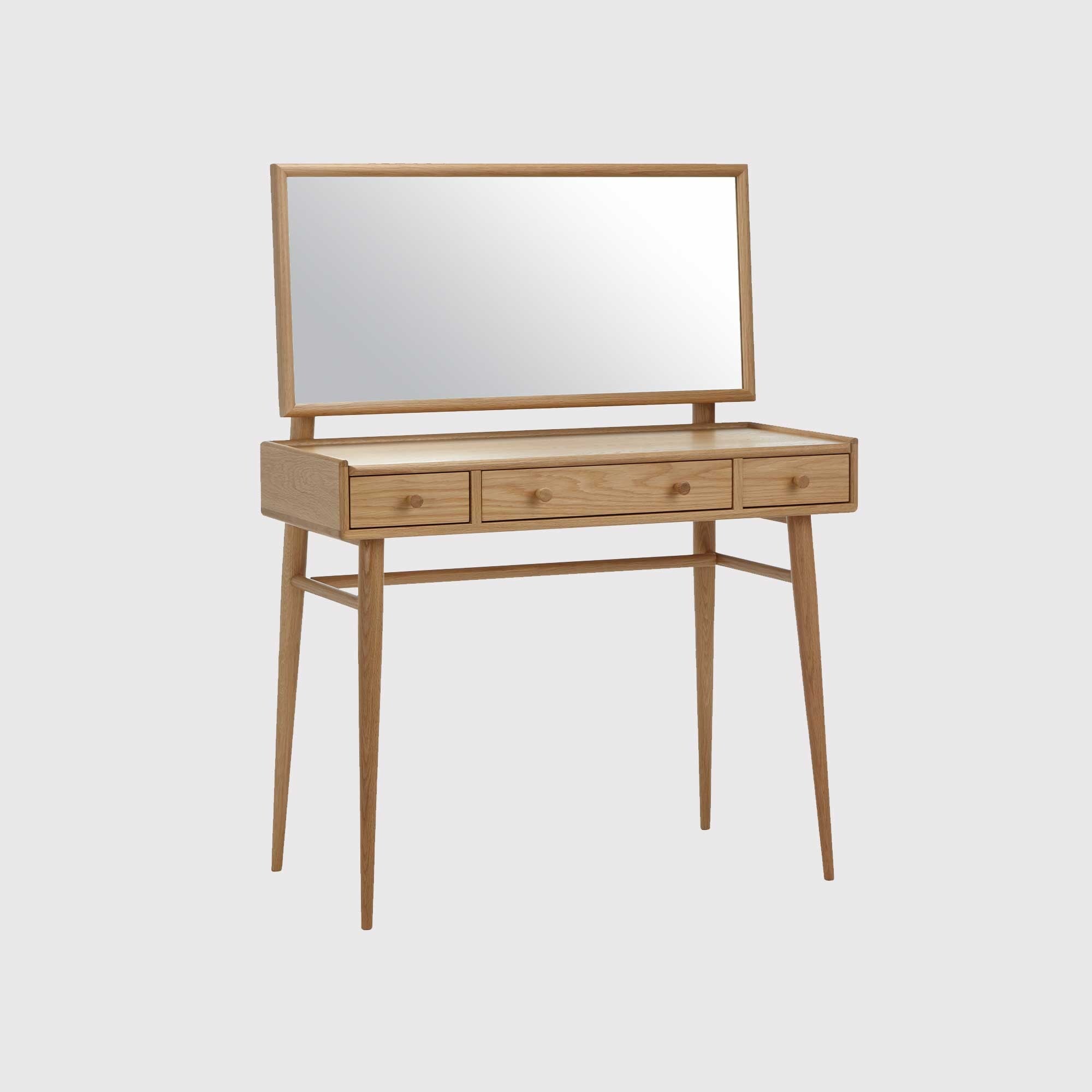 Ercol Winslow Dressing Table, Neutral Oak | Barker & Stonehouse