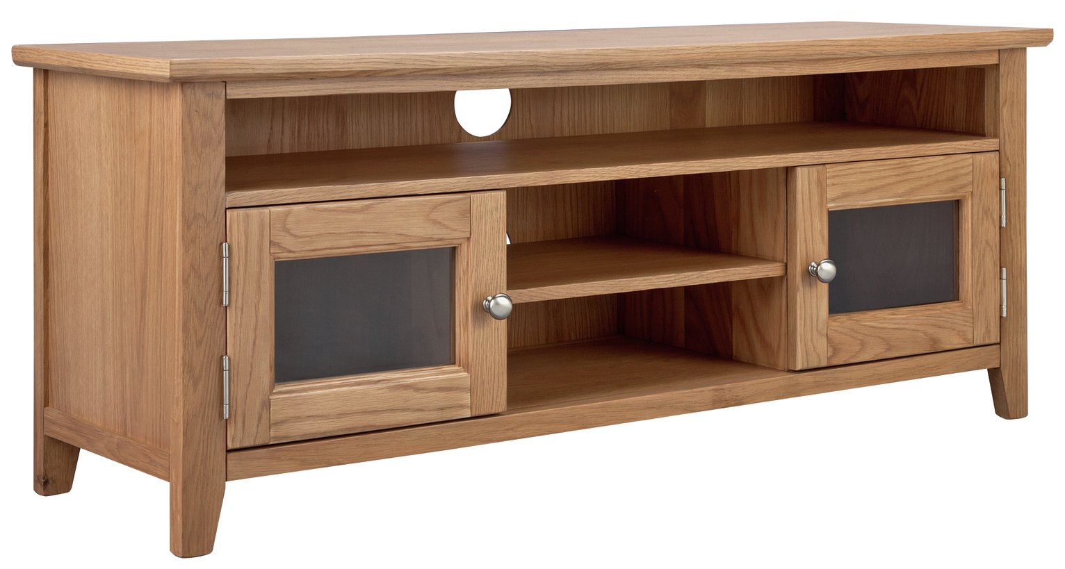 Argos Home Islington 2 Door Oak Veneer TV Unit