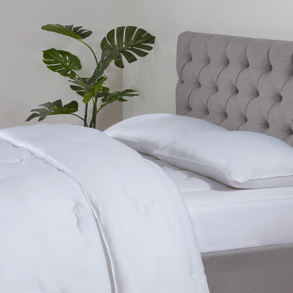 10.5 Tog Hotel Collection Lyocell Double Duvet, White
