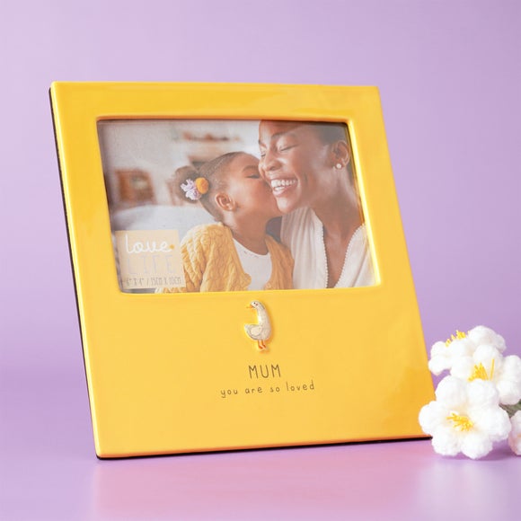 Love Life Mum Ceramic Photo Frame