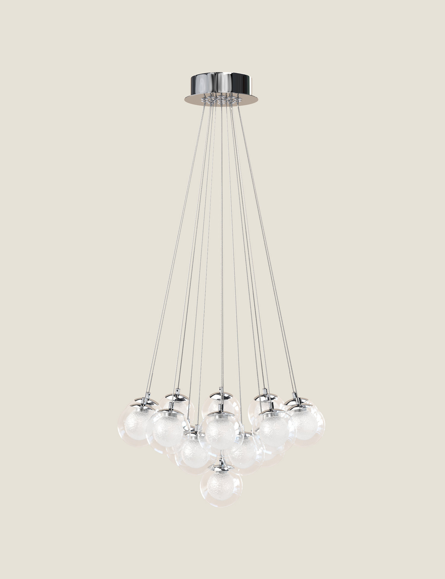 M&S Luna LED Cluster Pendant Light