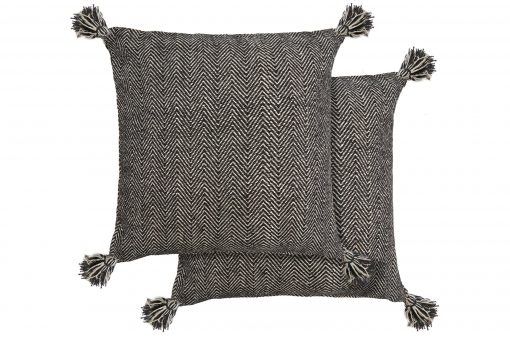 New Edge Blinds Hartley Cushion Cover in Black