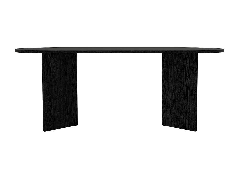 Vente-unique 8 - Seater Dining Table - Black - TOPANIA