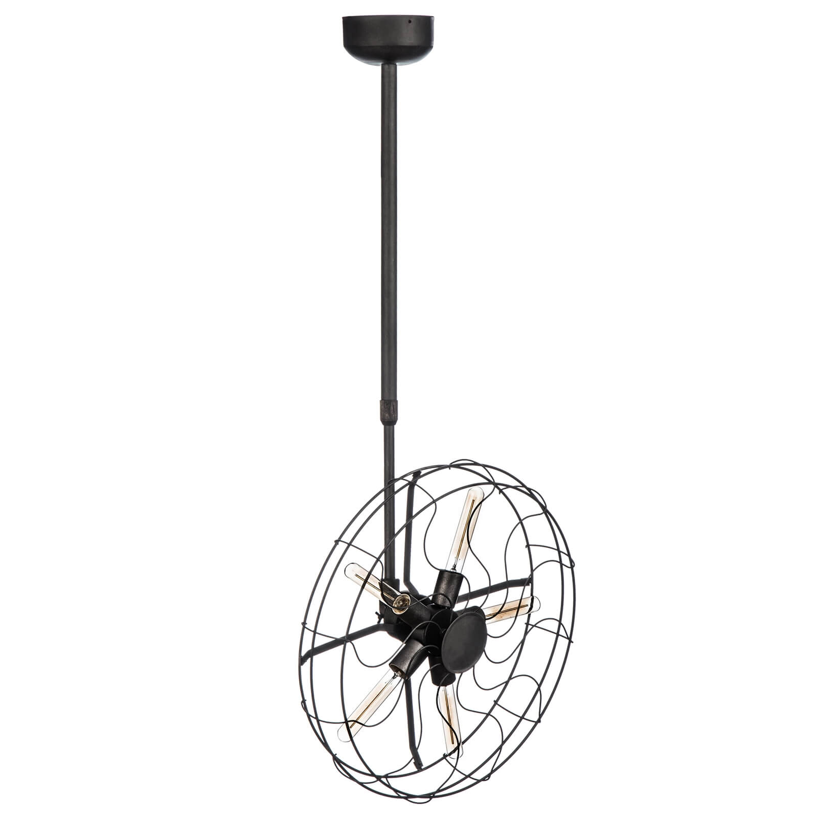 Vintage Fan Design Ceiling Light