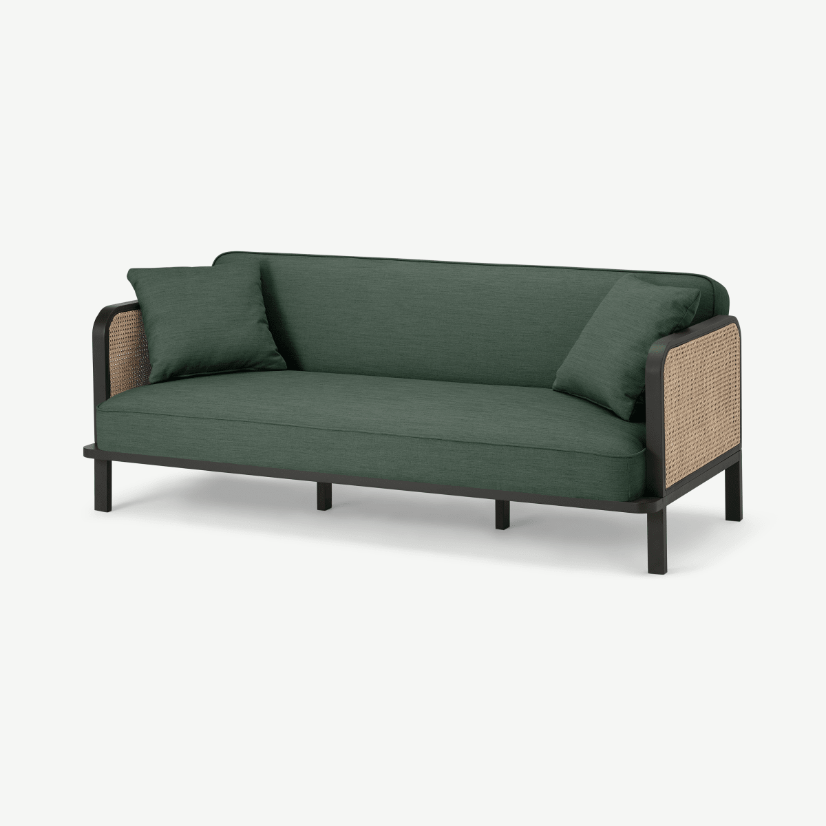 Toriko Click Clack Sofa Bed, Cedar Green