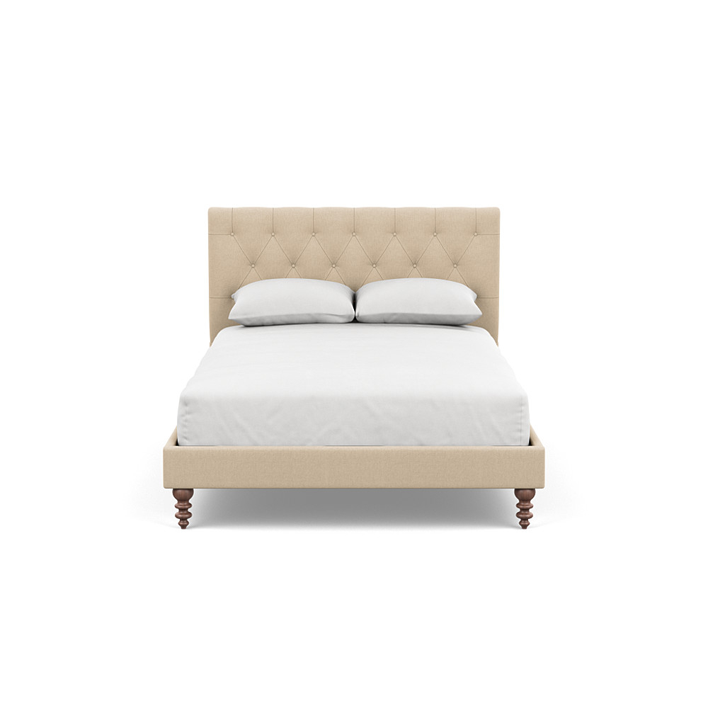 Heal's Balmoral Bedstead Double Brushed Cotton Oat