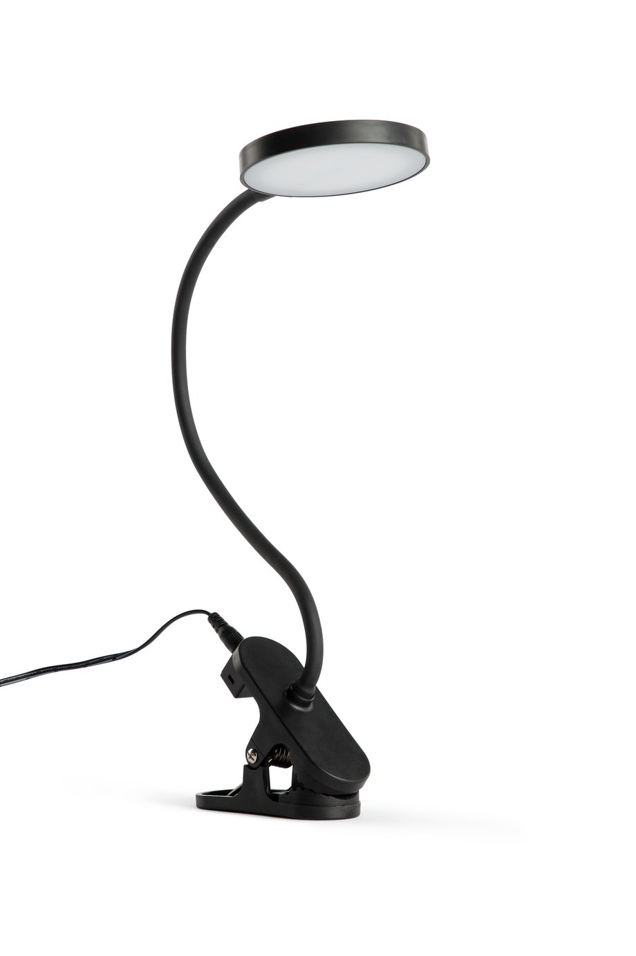 Habitat Mopsa Clip Lamp - Black