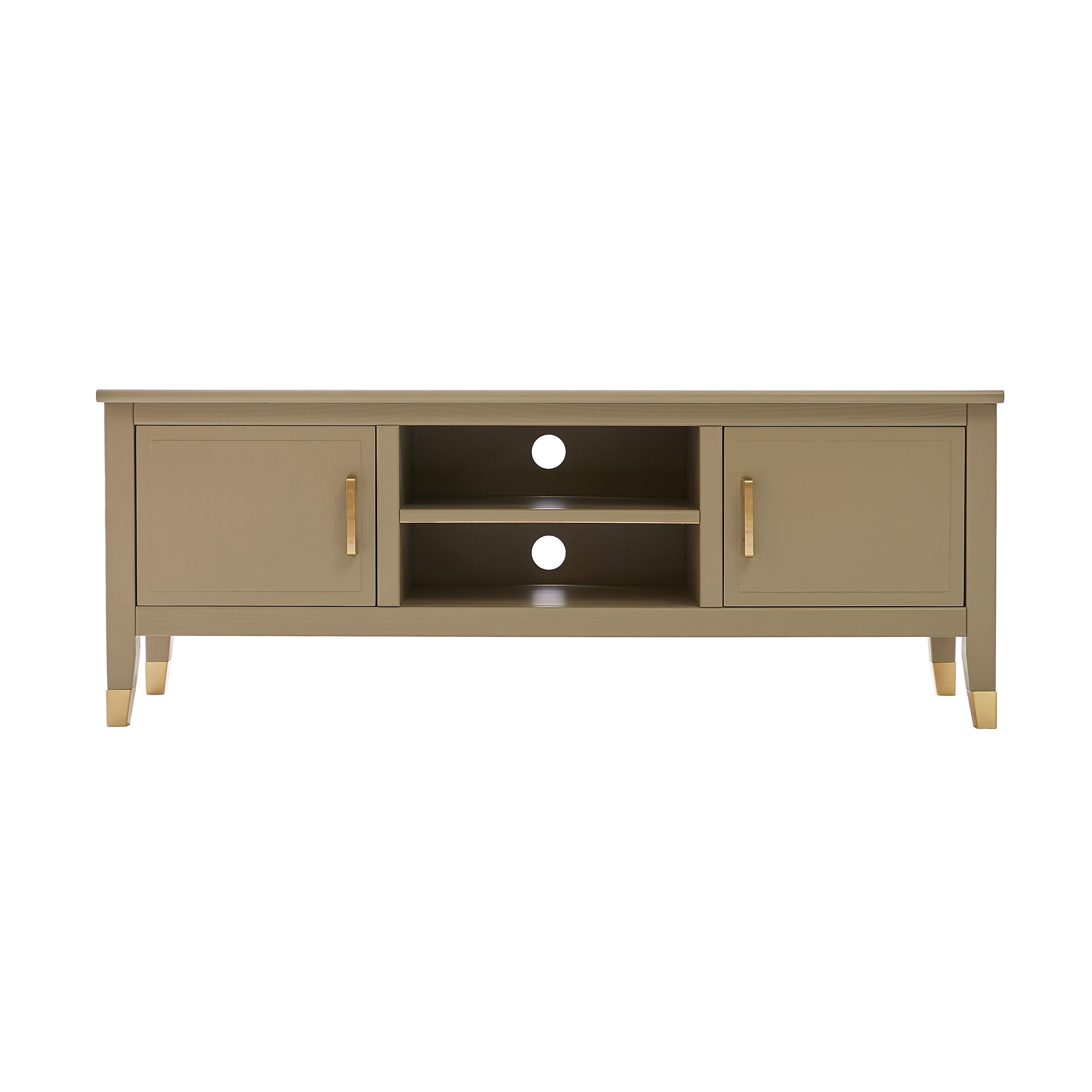 Cabinet Bits Palazzi 2 Door TV Unit H45 W120 D35cm in Beige