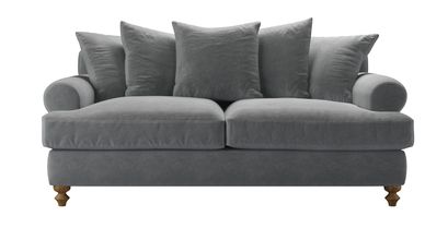 Teddy 2.5 Seat Sofa Bed in Thatch Smart Velvet - sofa.com