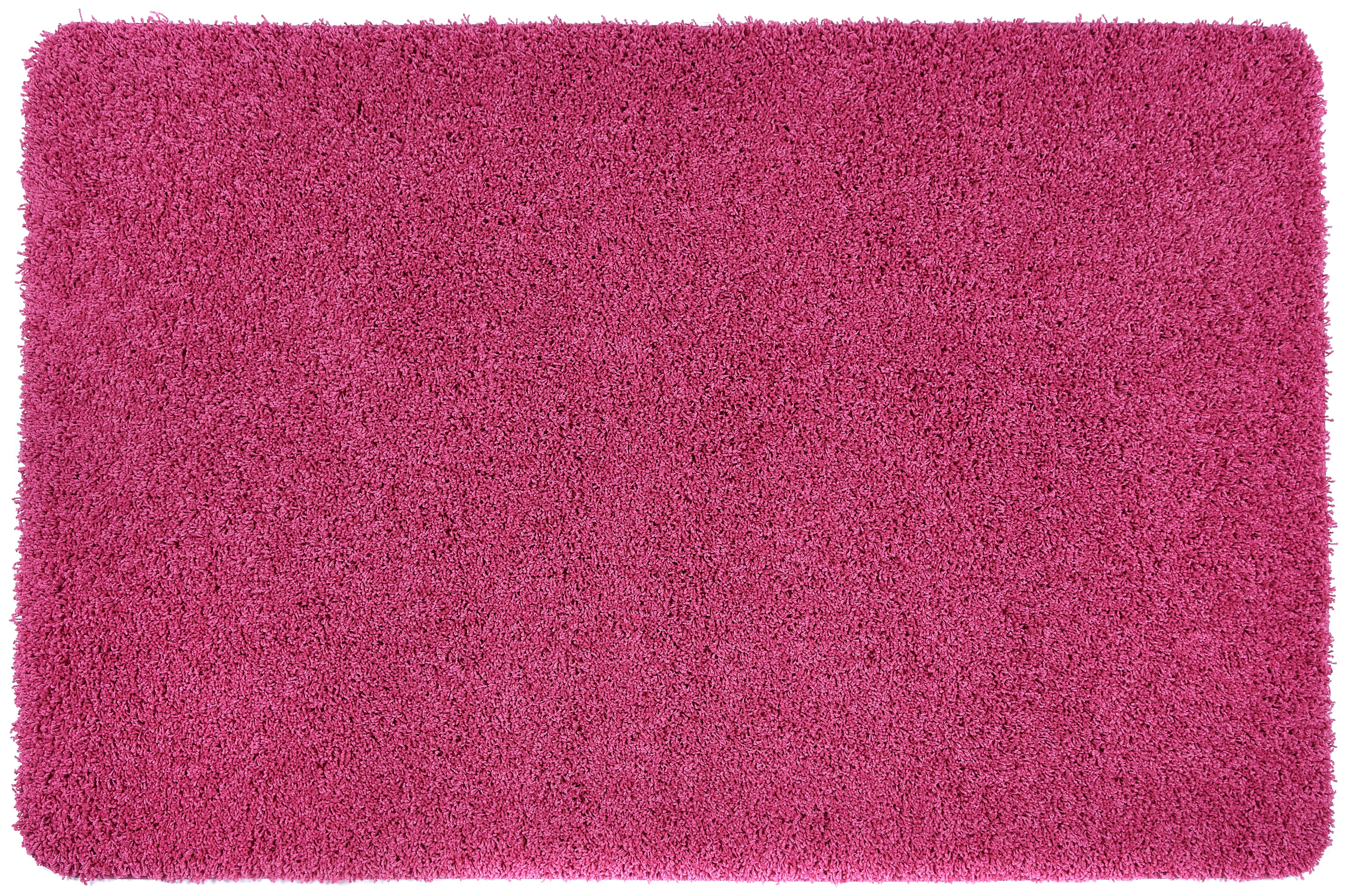 Buddy Plain Shaggy Mat  Rug - 150x67cm - Pink.