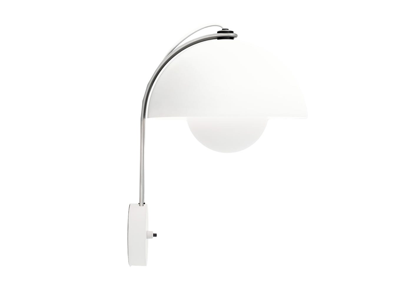 &Tradition Flowerpot Wall Light White