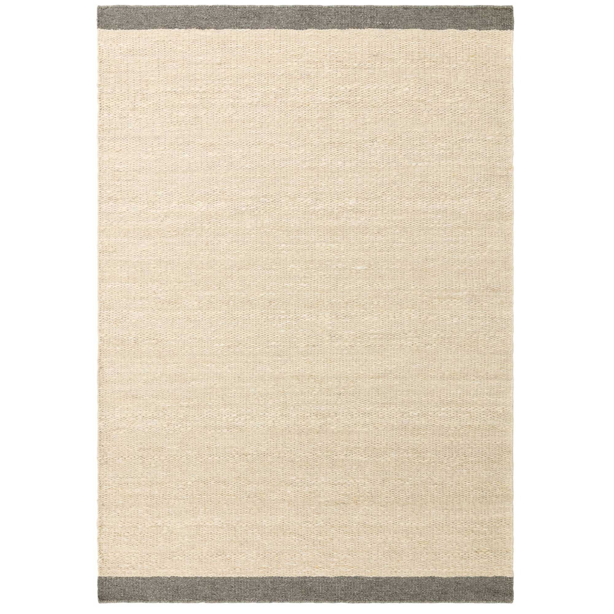 Liora Grey 120x170cm Rug, Square Wool | Barker & Stonehouse