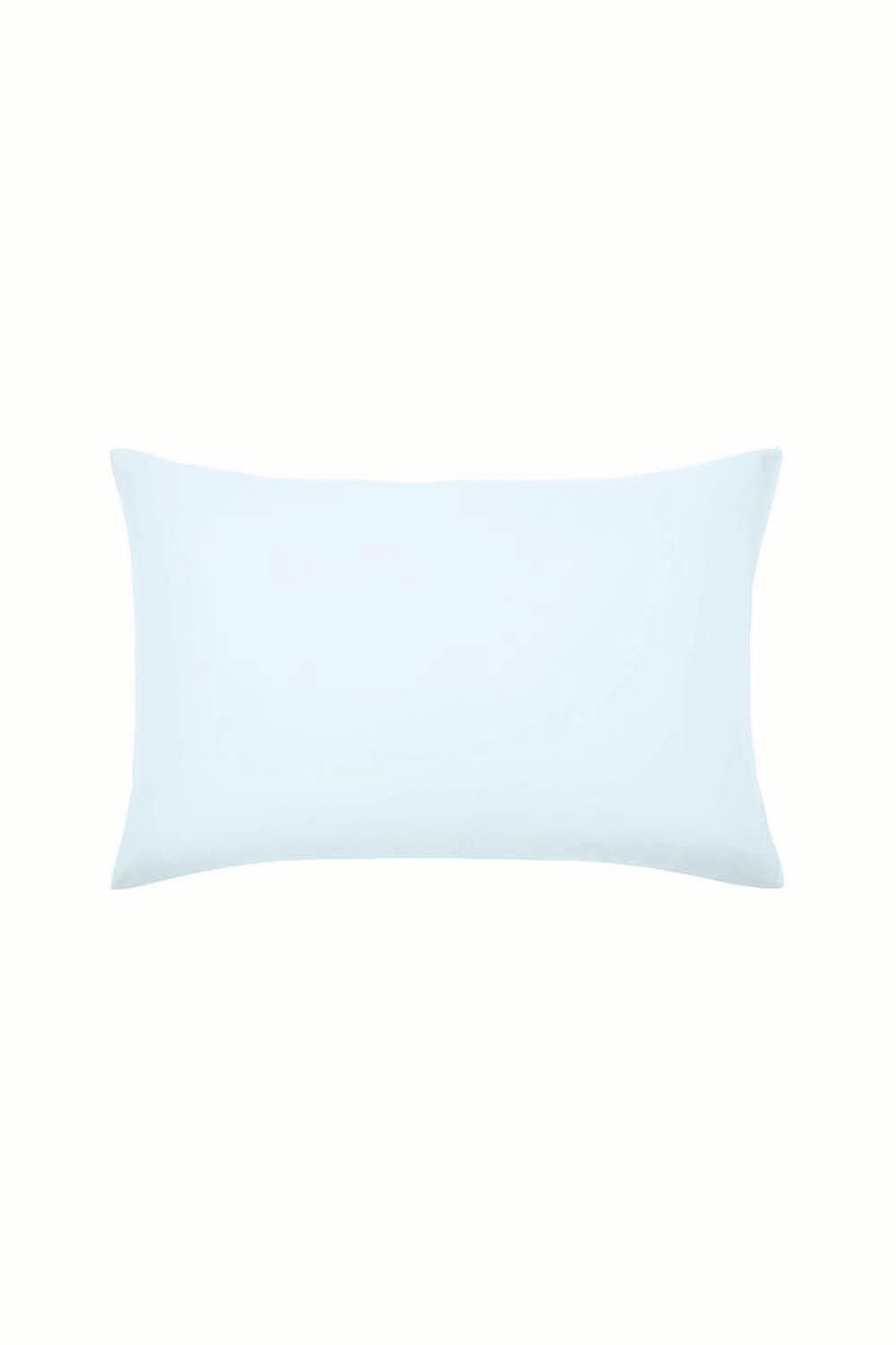 Murmur ' 500TC Plain Dye' Standard Pillowcase in Blue