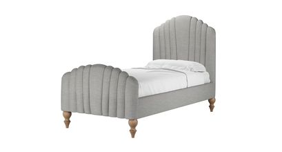 Bella Single Bed in Marble Silky Jacquard Weave - sofa.com