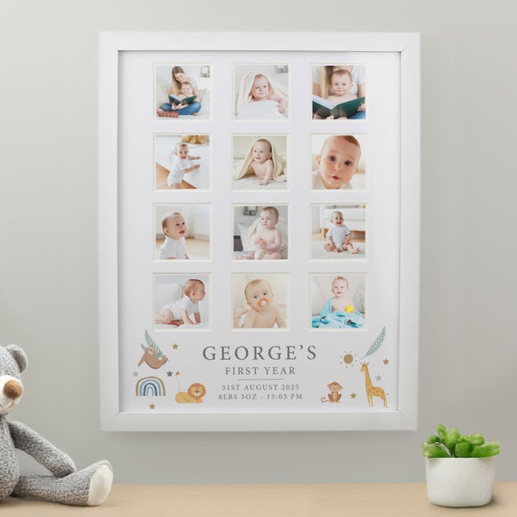 Personalised Animal Multi Photo Frame