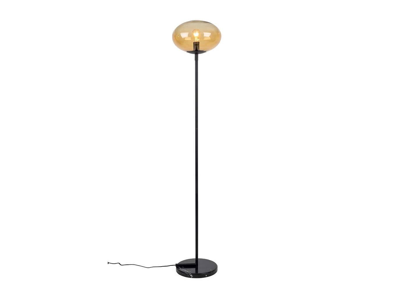 Heal's Joule Floor Lamp Straight Smoke