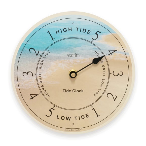 Acctim Portland Beach Tide Wall Clock 2