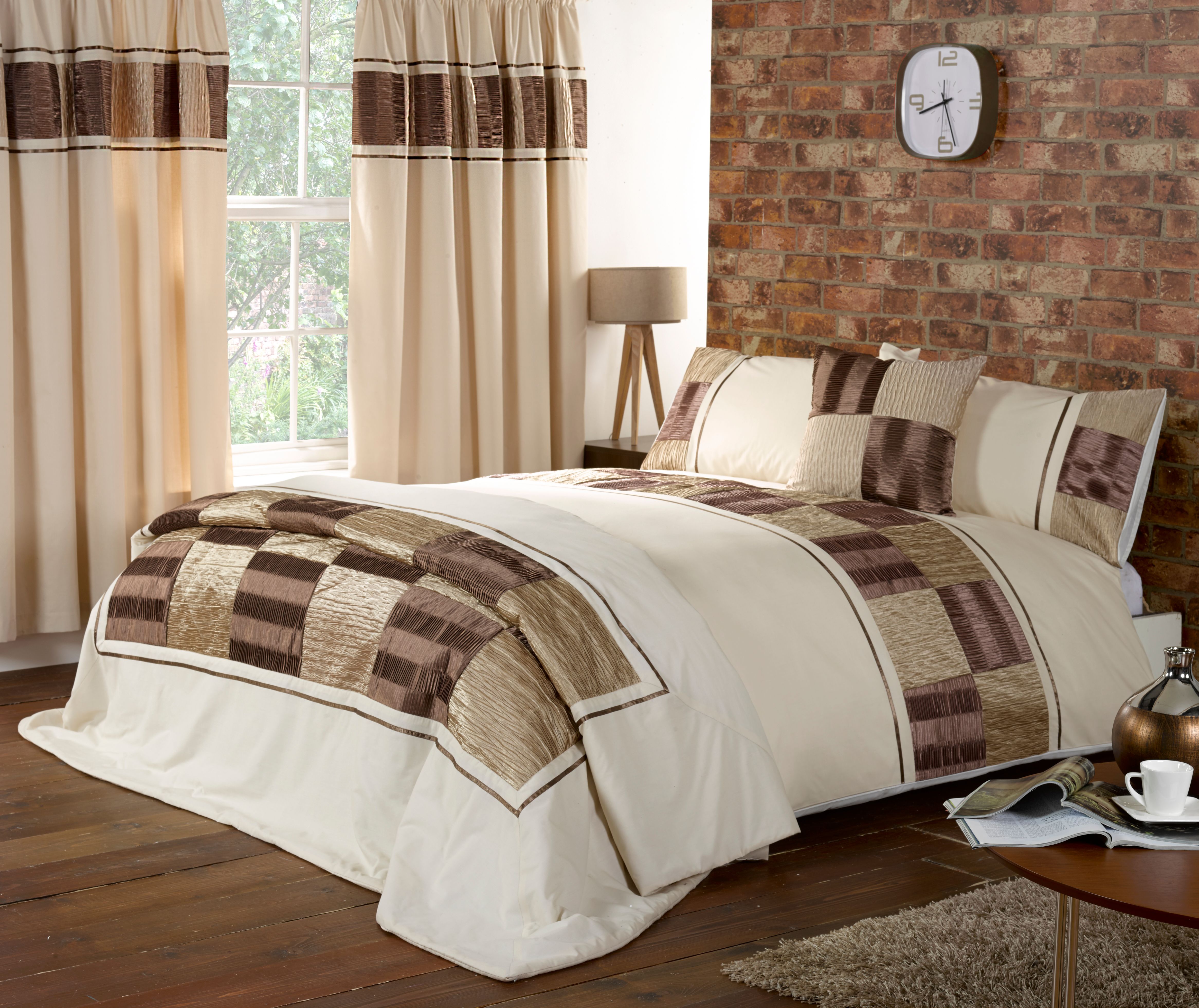 Rapport Home Dortmund Polyester Cushion Cover (45x45 cm) Chocolate