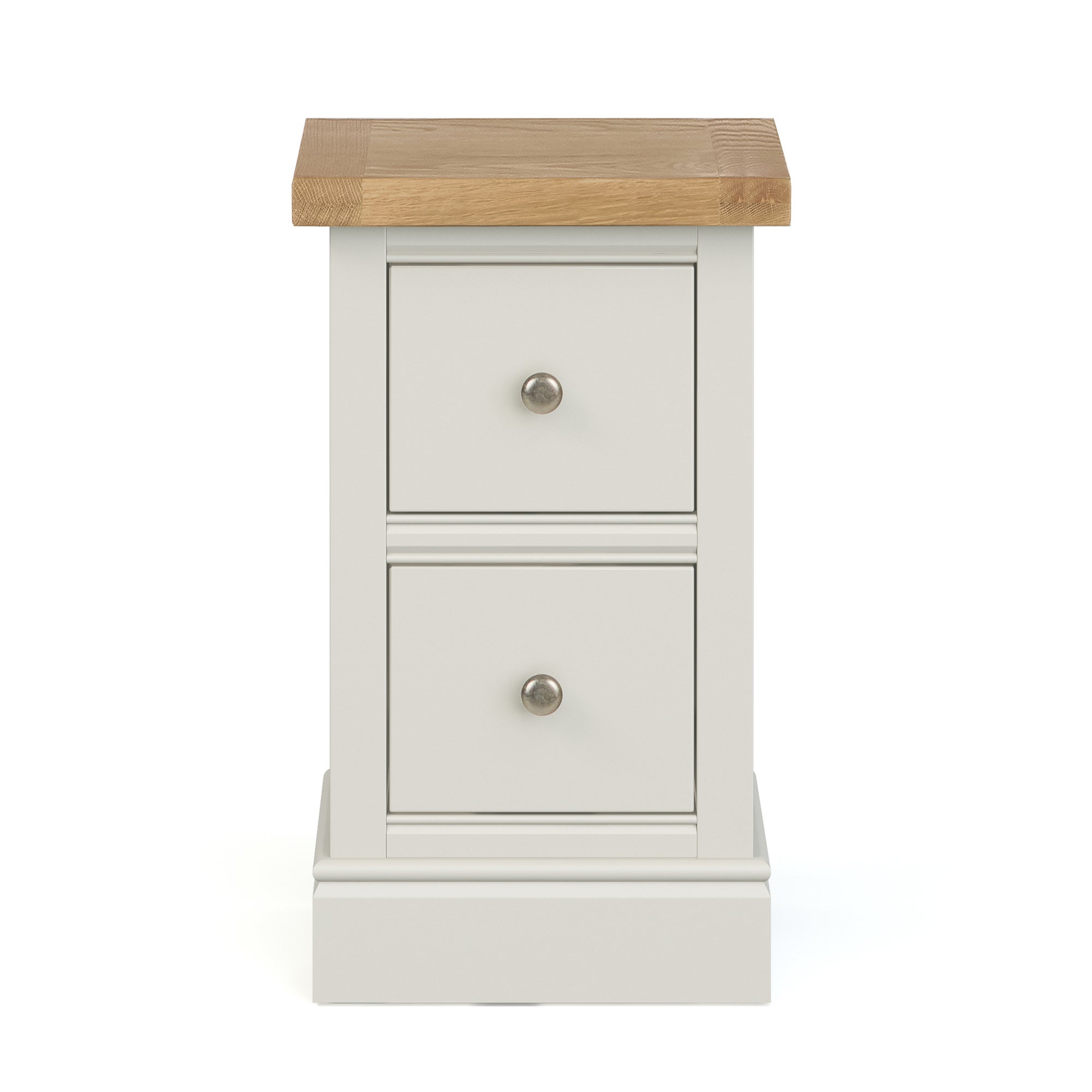 Compton Ivory Slim Bedside Table Cream