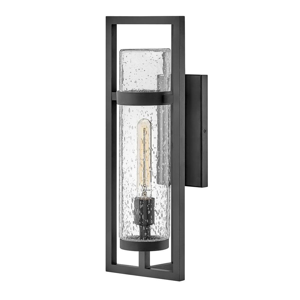 Netlighting Cordillera 1 Light Outdoor Wall Light Black IP44