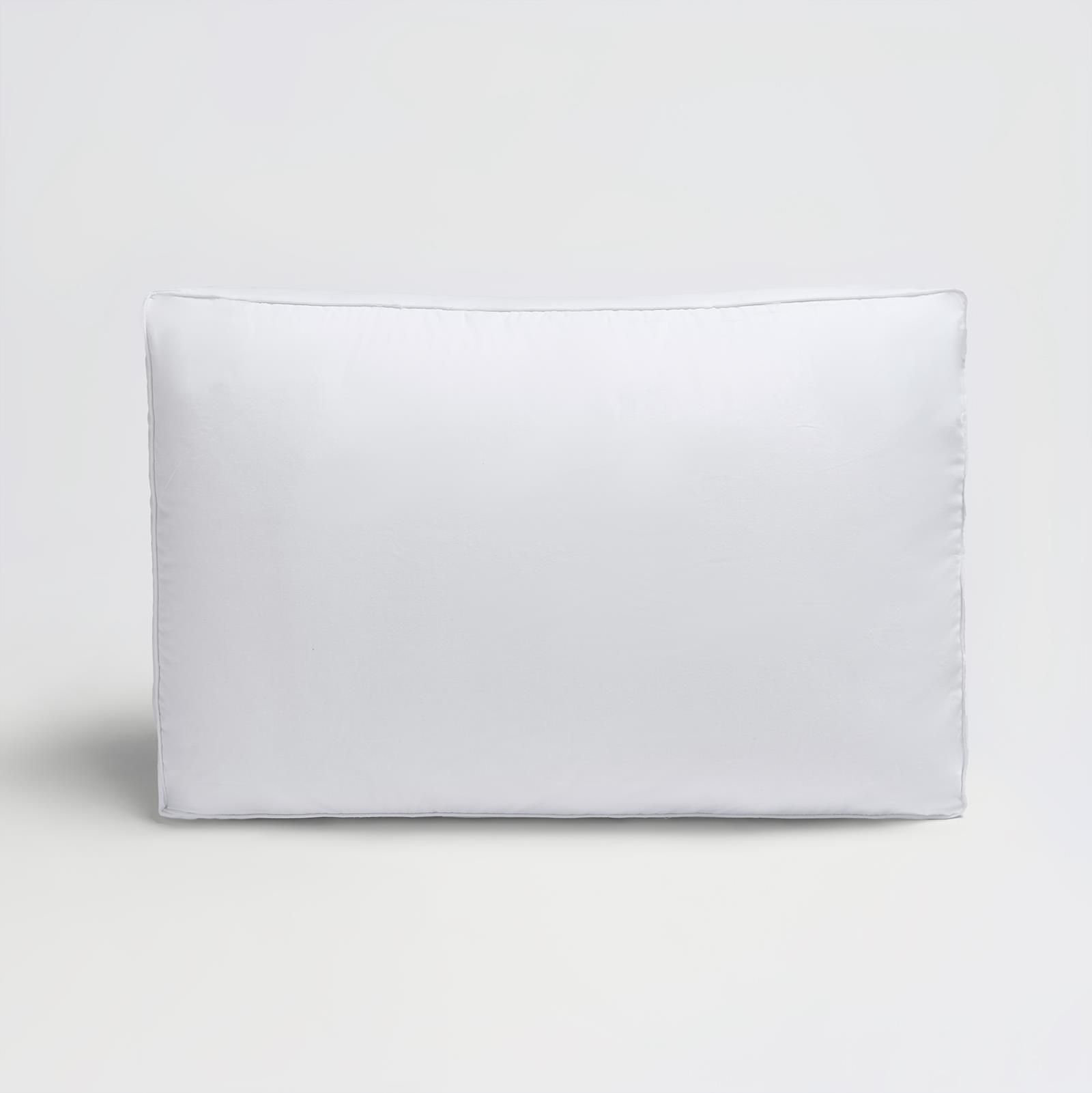 OHS Pillow Head Support Box Cushion Hotel Quality Cotton Breathable in White