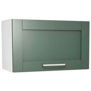 Wickes Ohio Forest Green Shaker Narrow Wall Unit - 600mm