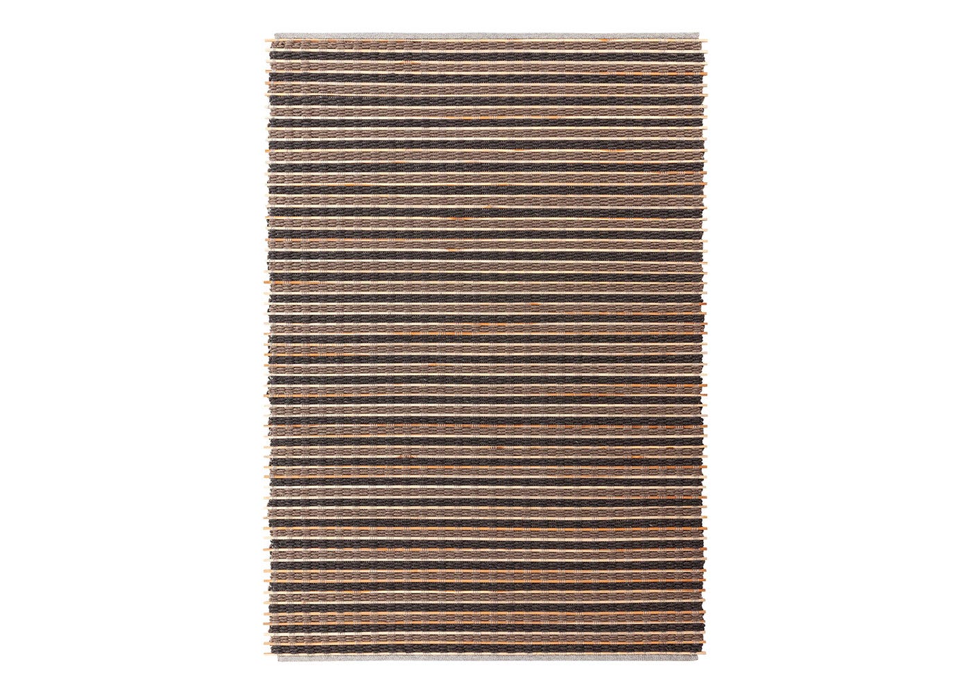 GAN Tsuchi Rug Brown 176 x 240cm