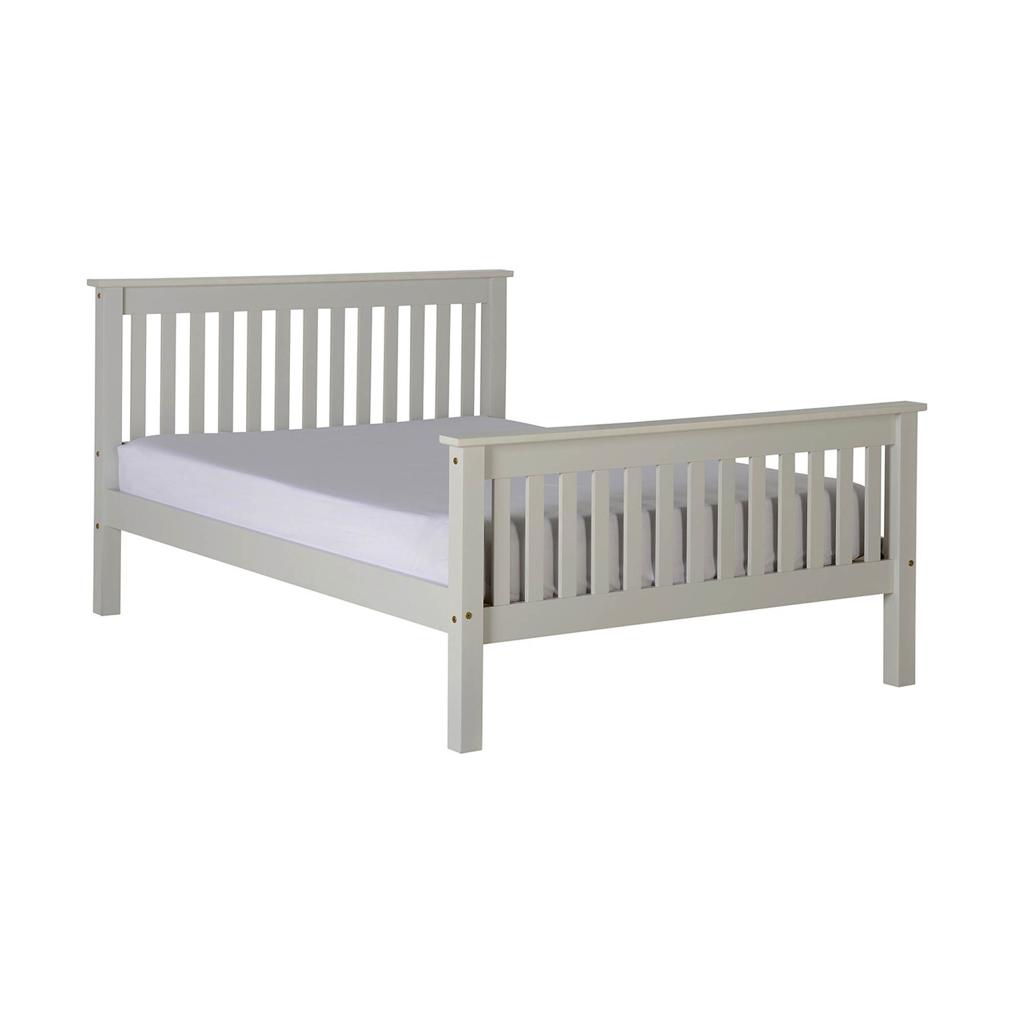 Monaco Grey Low Foot End Bed Frame Grey