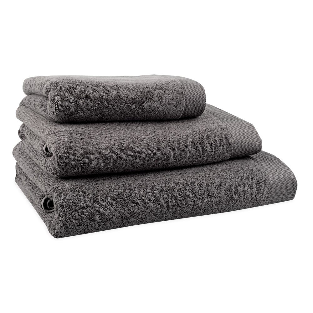 Heal's Spa Hand Towel Charcoal 2