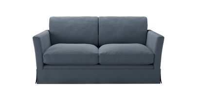 Otto 2 Seat Sofa Bed in Loch Brushed Linen Cotton - sofa.com