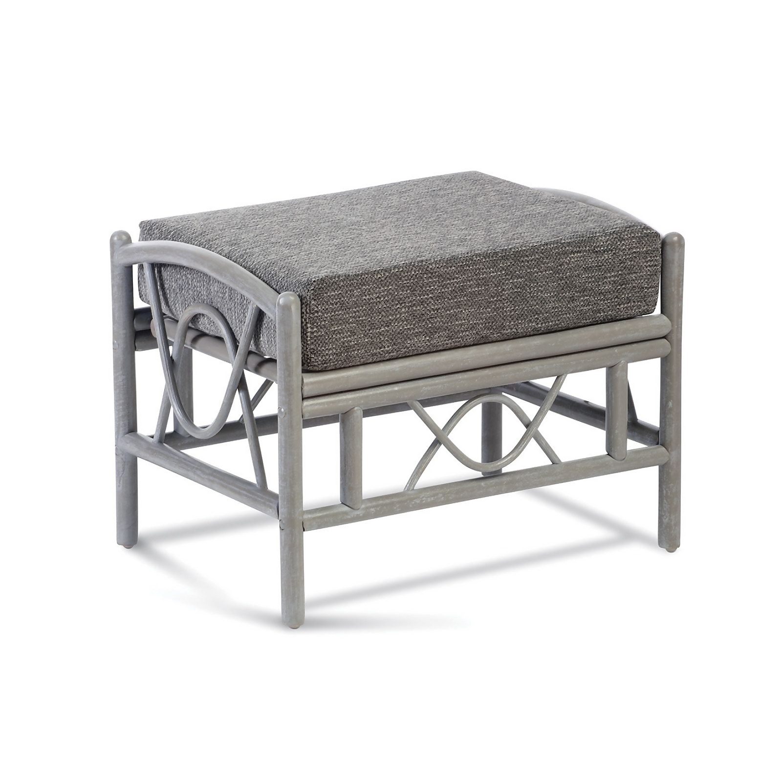 Bali Grey Footstool