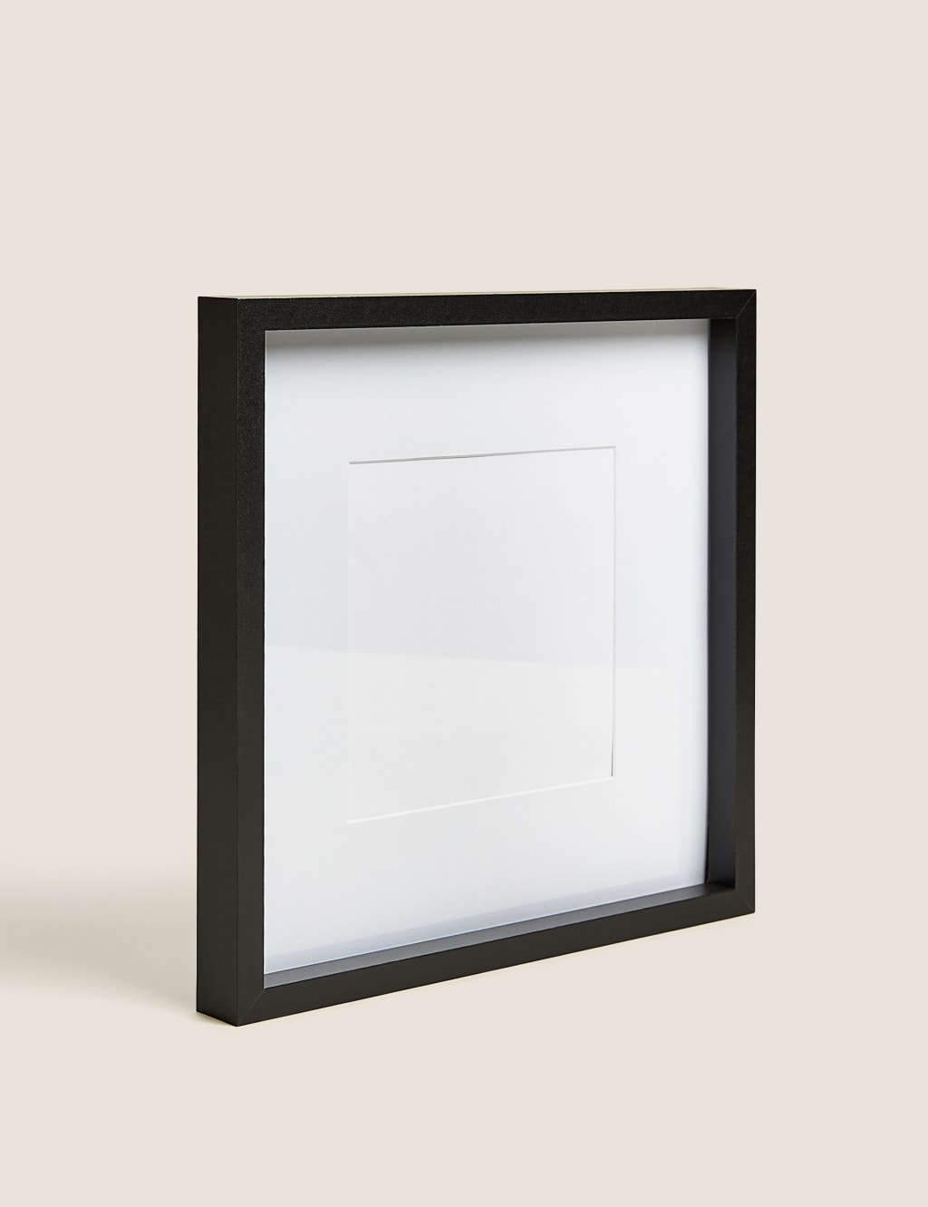 M&S Square Photo Frame 6 x 6 inch Black
