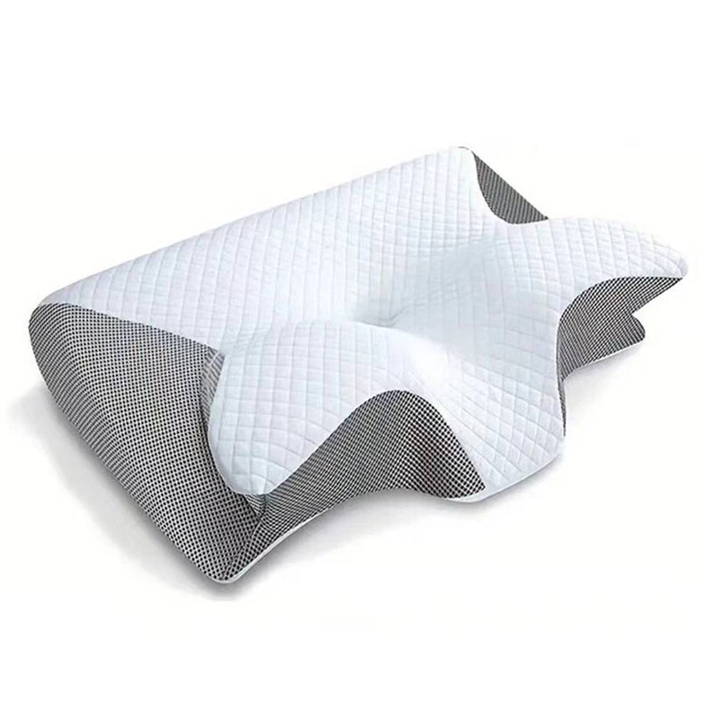 Kelvenix Cervical Memory Foam Pillow Pain Relief in White