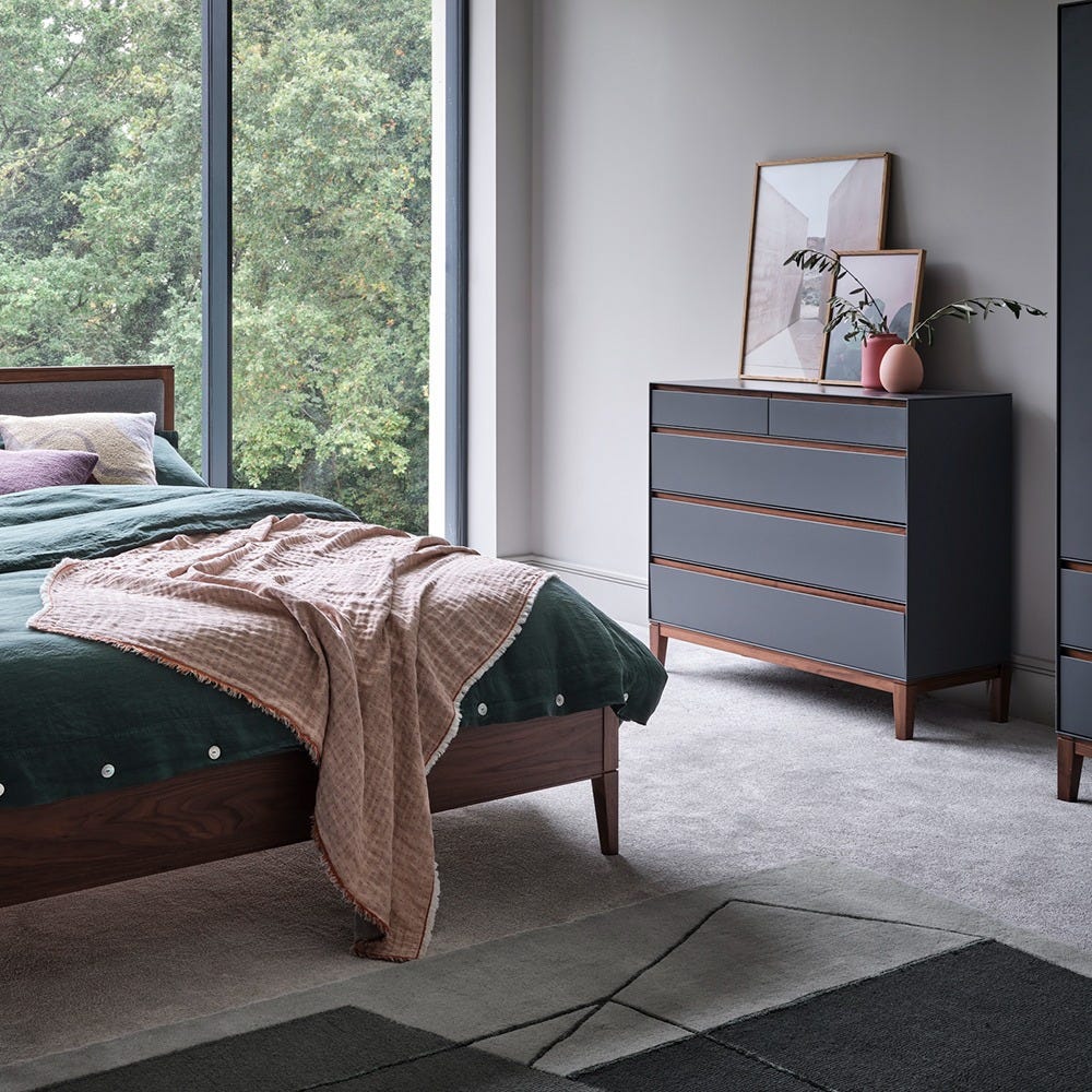 Heal's Lars 5 Wide Dresser Grey 4
