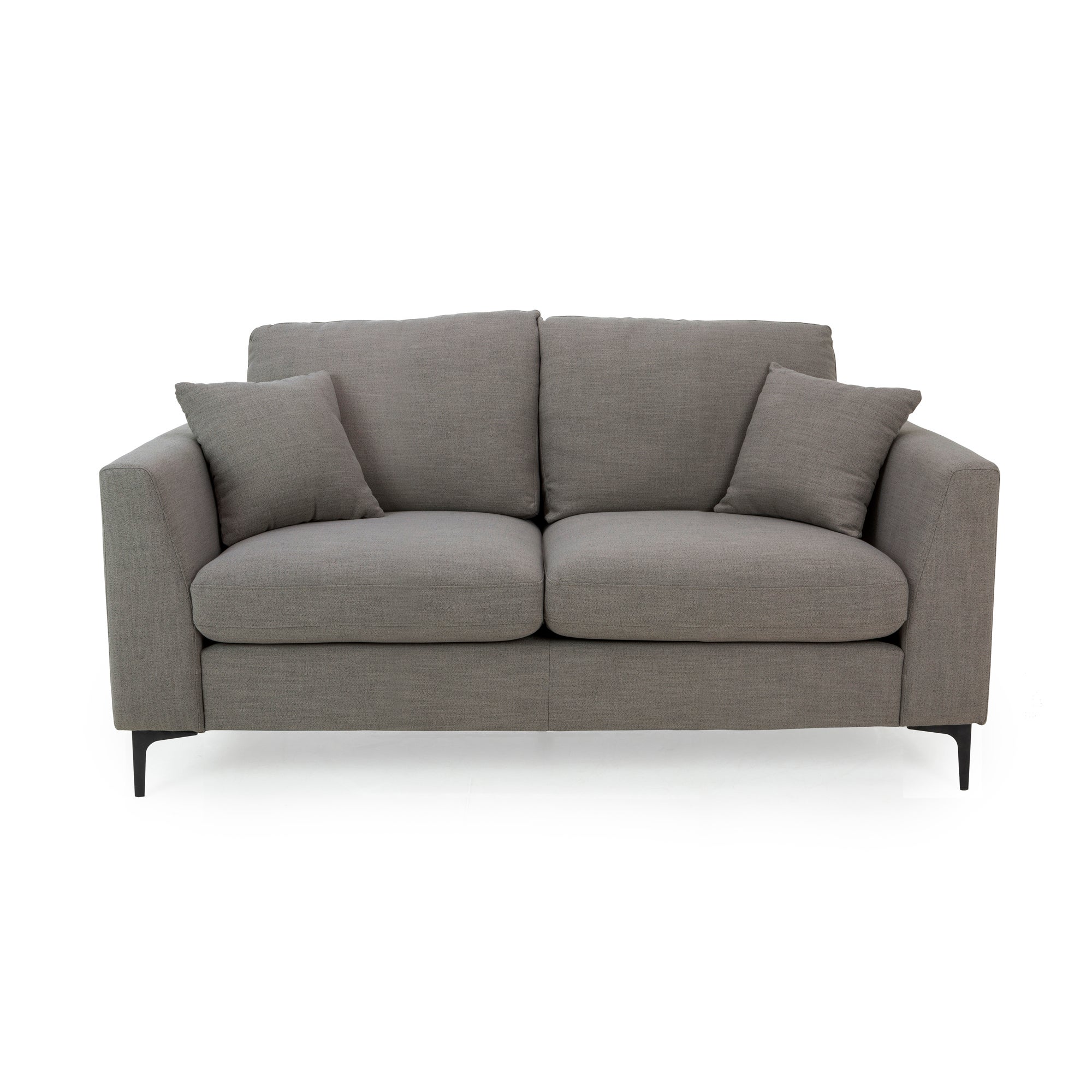 Edison 2 Seater Sofa - Charcoal Dark Grey