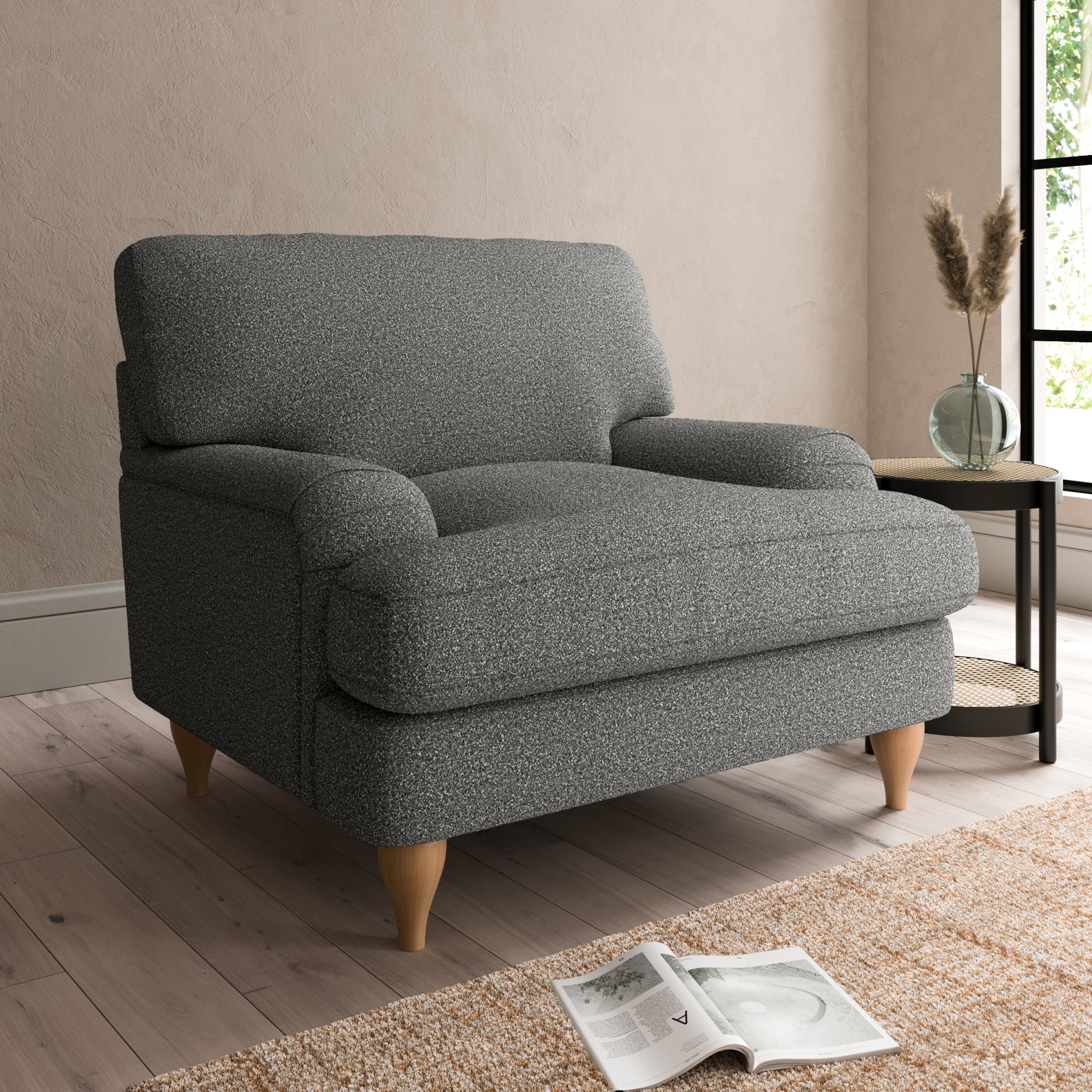 Darwin Cosy Marl Armchair Cosy Marl Granite