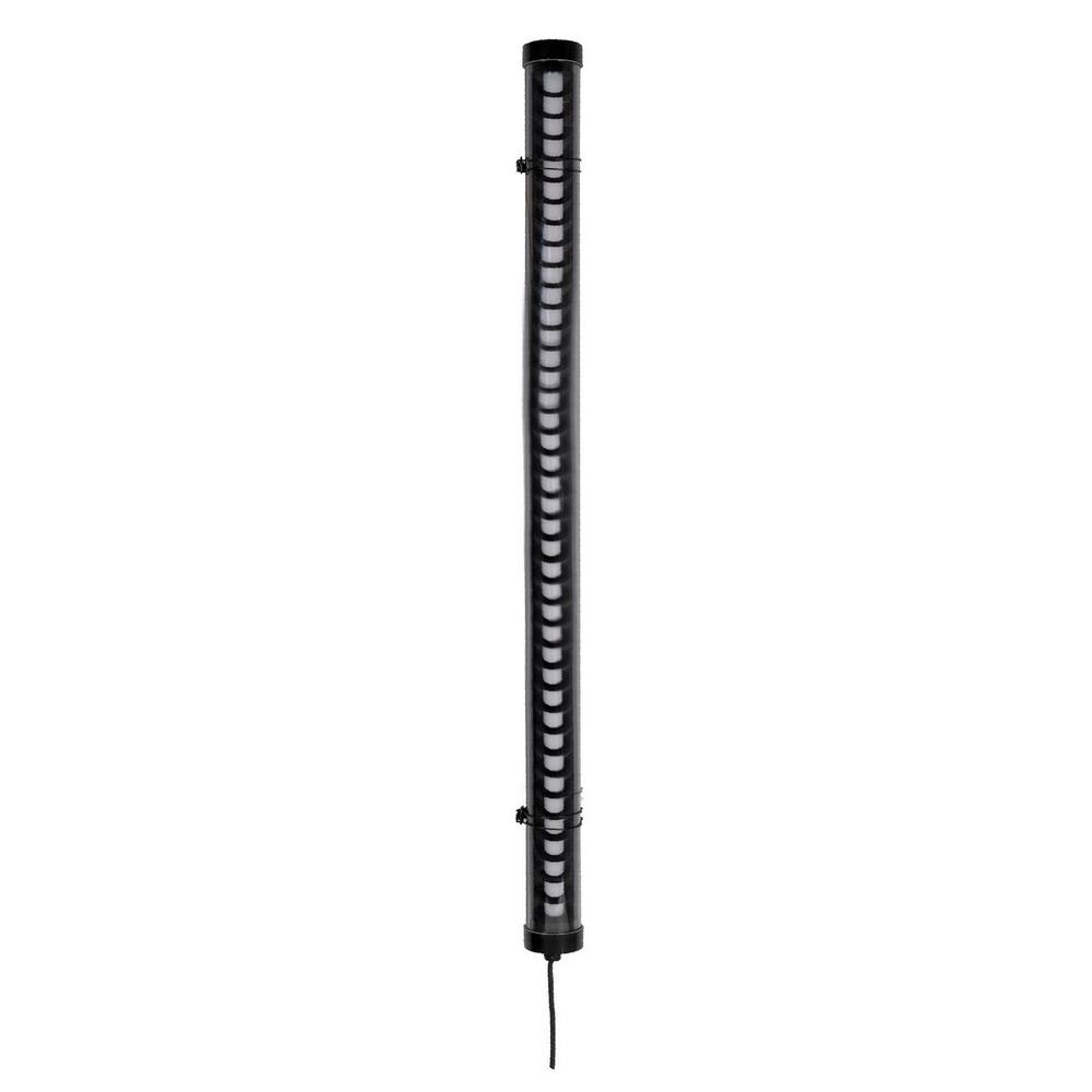 Netlighting Scuba 120cm Outdoor Flush Wall Lamp Black 2700K IP65