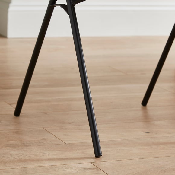 Burton Dining Chair, Faux Leather 4