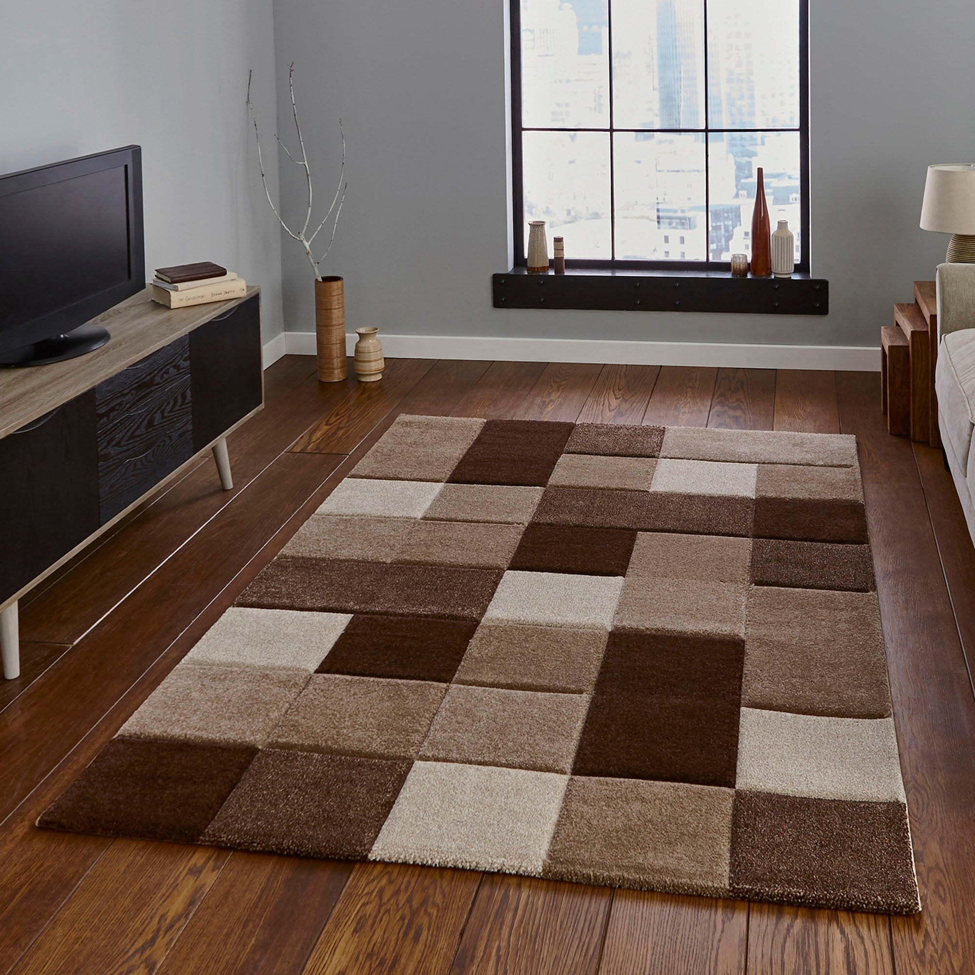Brooklyn 646 Rug Brown