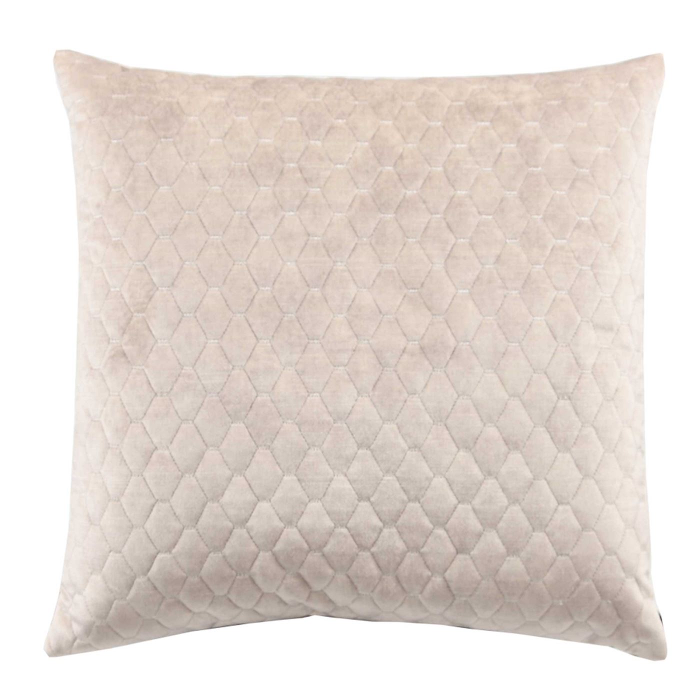 Cream Quilted Cushion