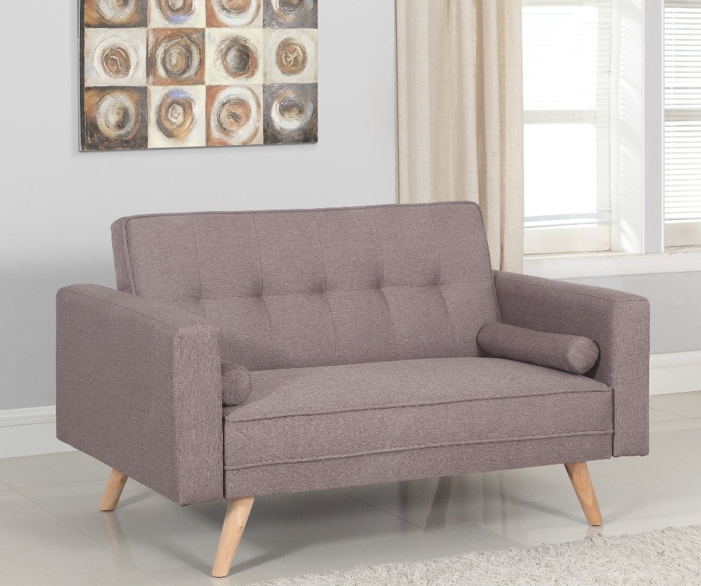 Ethan Grey Medium Fabric Sofa Bed