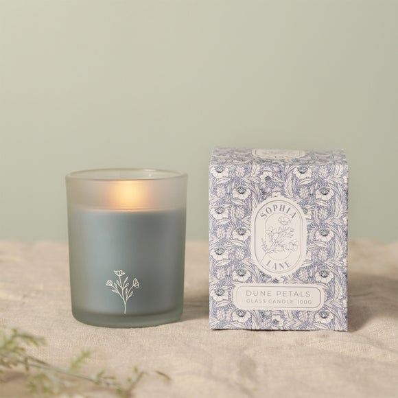 Sophia Lane Dune Petals Floral Candle