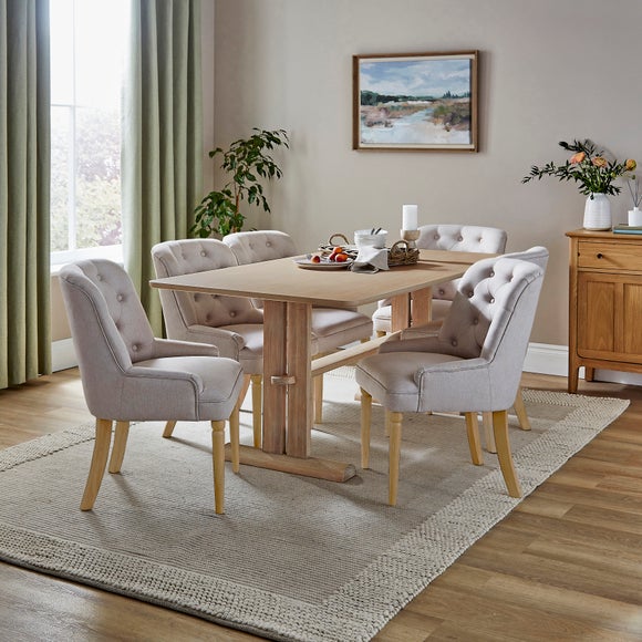 Axton 6 Seater Trestle Dining Table