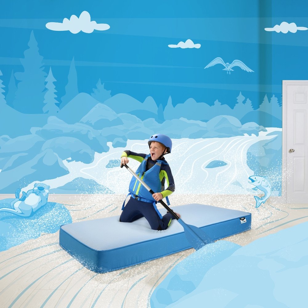 Jay-Be Simply Kids Foam Free Waterproof Spring Mattress - 4ft Small Double (120 x 190 cm)