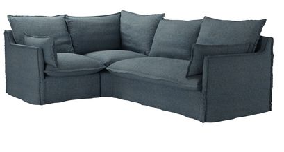 Isaac Asym: LHF Single w RHF 2 Seat Sofa Bed in St Margaret's Whitstable - sofa.com