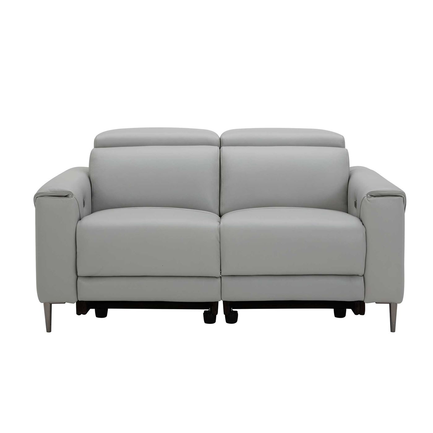 Bayswater 2 Seater Electric Recliner With Electric Headrest, Orlando Quiet Grey O7304