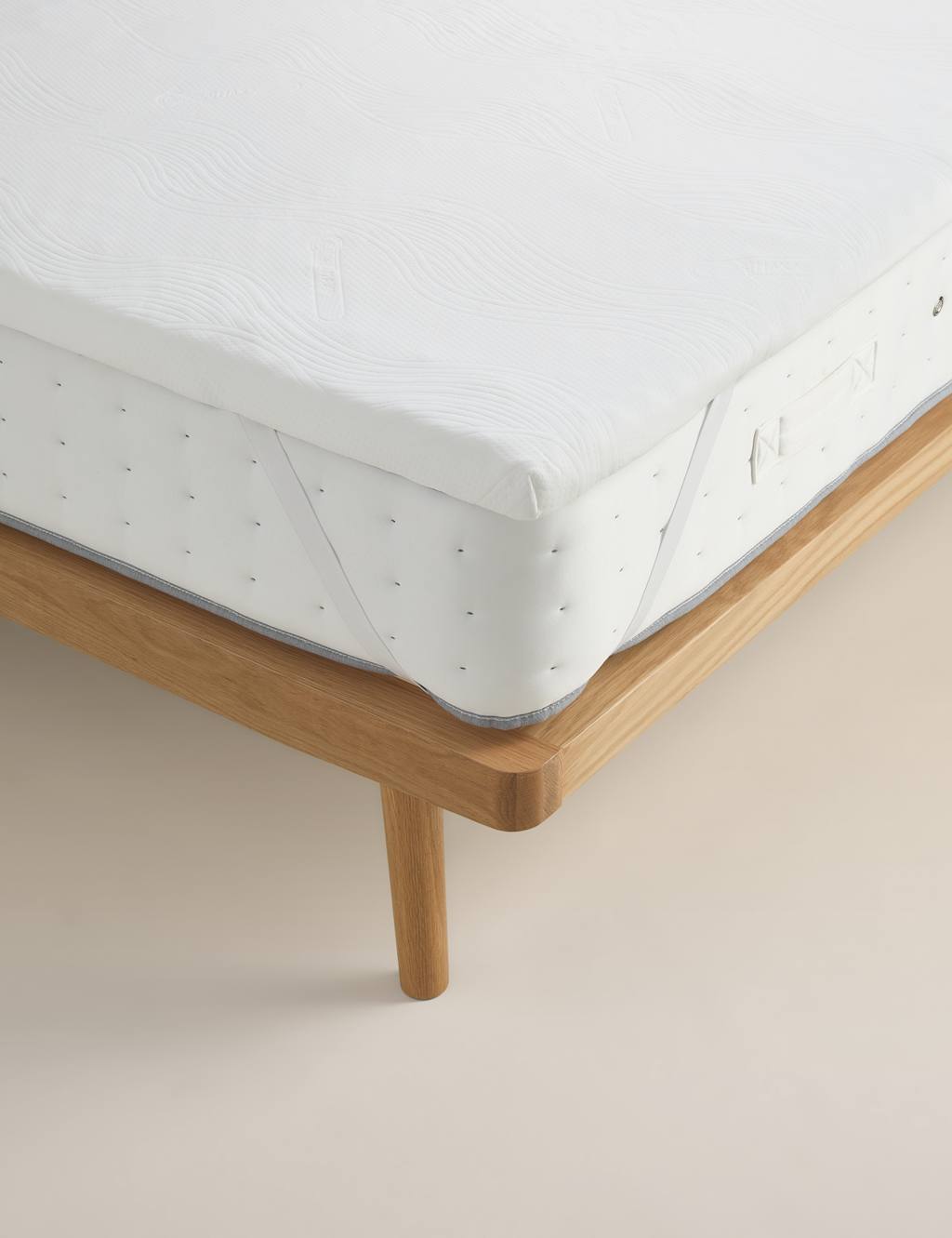 Sleep Solutions Memory Foam Contour 6cm Mattress Topper White