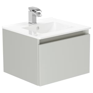 Newland Pearl Basin Unit Single Drawer Suspended - 500mm